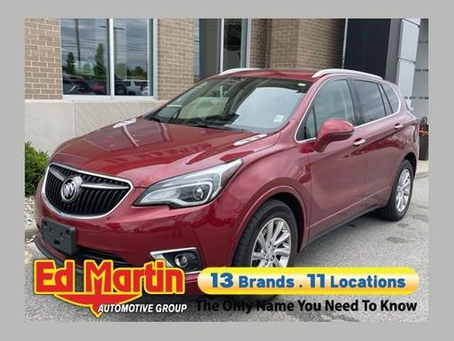 Chili Red Metallic 2019 Buick Envision Essence