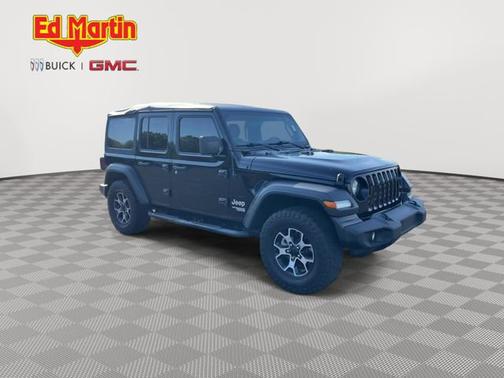 Black Clearcoat 2020 Jeep Wrangler Unlimited Sport