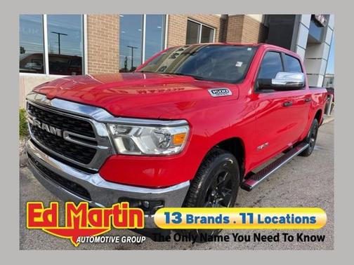 Flame Red Clearcoat 2023 RAM 1500 Big Horn