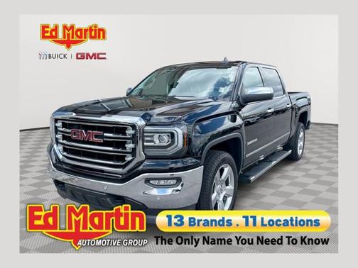 Onyx Black 2018 GMC Sierra 1500 SLT