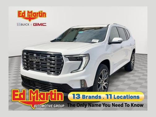 Summit White 2026 GMC Acadia Denali