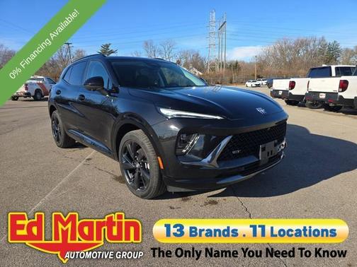 Ebony Twilight Metallic 2025 Buick Envision Sport Touring