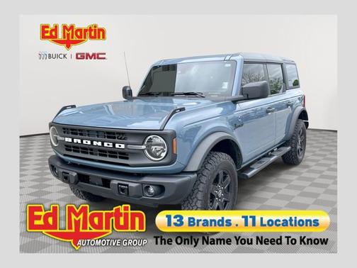 Azure Gray Metallic 2024 Ford Bronco Black Diamond