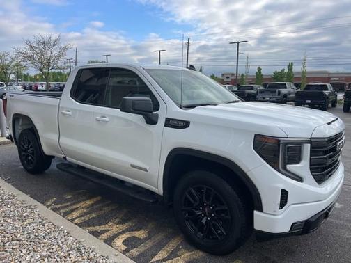 Summit White 2023 GMC Sierra 1500 Elevation