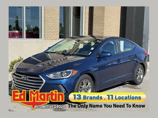 Lakeside Blue 2017 Hyundai ELANTRA SE