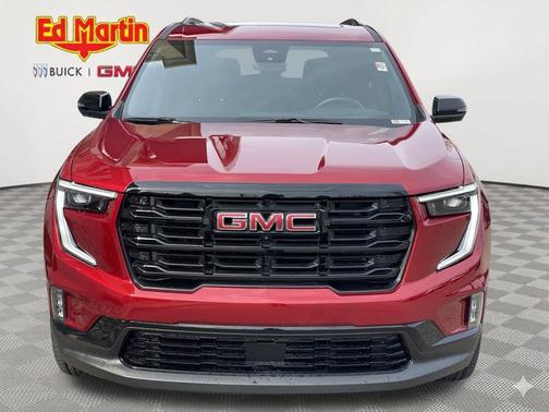 Volcanic Red Tintcoat 2024 GMC Acadia AWD Elevation