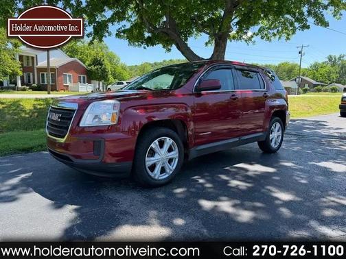 Burgundy 2017 GMC Terrain SLE-1