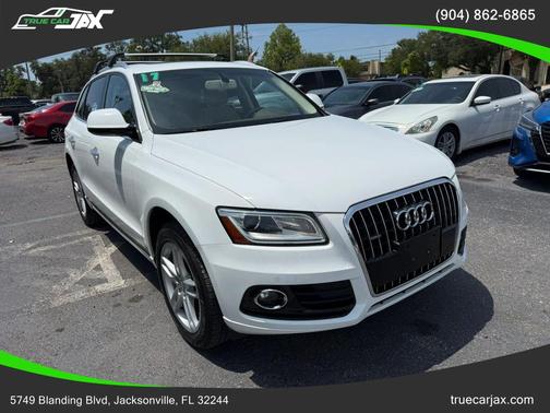 White 2017 Audi Q5 2.0T Premium Plus