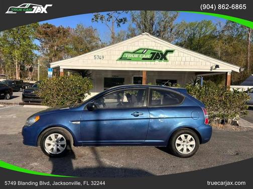 2010 Hyundai Accent Blue
