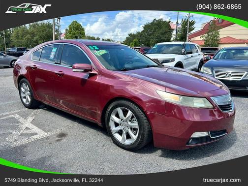 Red 2012 Acura TL 3.5