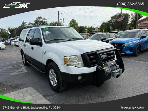 Oxford White 2010 Ford Expedition EL XLT