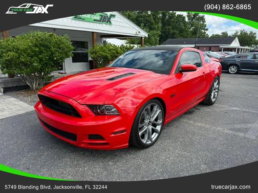 Red 2014 Ford Mustang GT