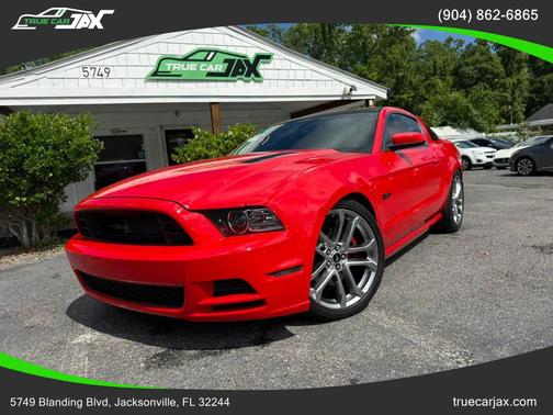 Red 2014 Ford Mustang GT