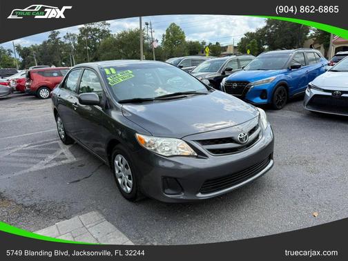 Magnetic Gray Metallic 2011 Toyota Corolla LE