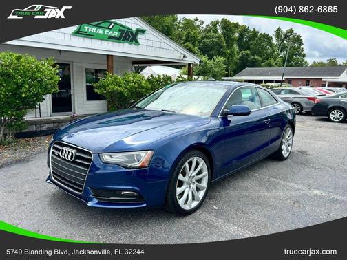 Blue 2014 Audi A5 2.0T Premium Plus
