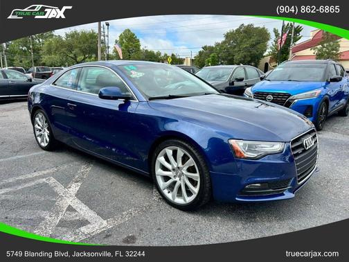 Blue 2014 Audi A5 2.0T Premium Plus