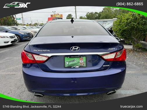 Blue 2013 Hyundai SONATA SE 2.0T