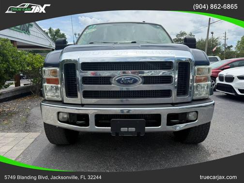 Dark Blue Pearl Clearcoat Metallic 2008 Ford F-350 Lariat