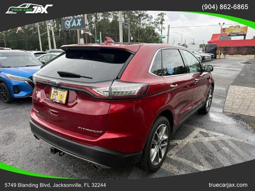 Ruby Red Metallic Tinted Clearcoat 2016 Ford Edge Titanium