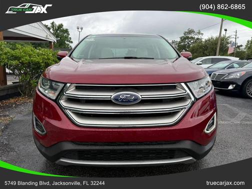 Ruby Red Metallic Tinted Clearcoat 2016 Ford Edge Titanium