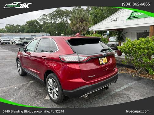 Ruby Red Metallic Tinted Clearcoat 2016 Ford Edge Titanium