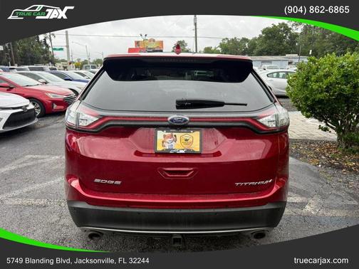 Ruby Red Metallic Tinted Clearcoat 2016 Ford Edge Titanium