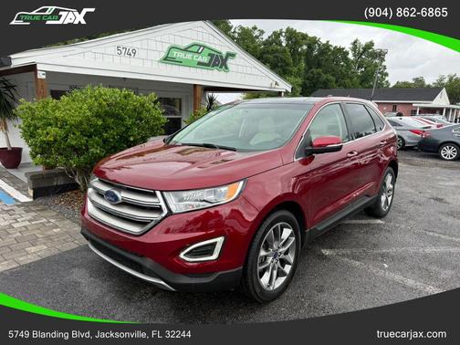 Ruby Red Metallic Tinted Clearcoat 2016 Ford Edge Titanium