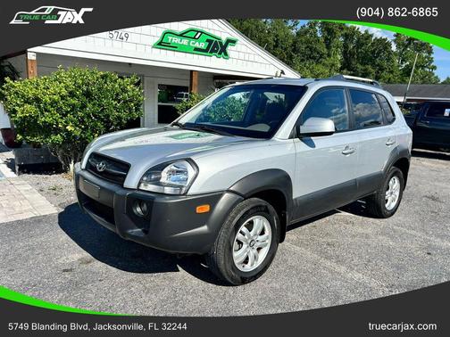 Platinum Metallic 2008 Hyundai TUCSON SE
