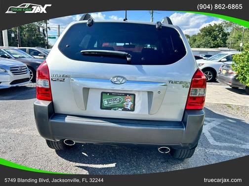 Platinum Metallic 2008 Hyundai TUCSON SE