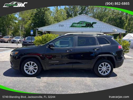 Diamond Black Crystal Pearlcoat 2020 Jeep Cherokee Latitude