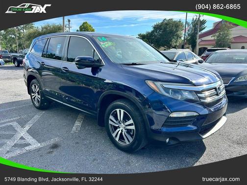Blue 2016 Honda Pilot EX-L