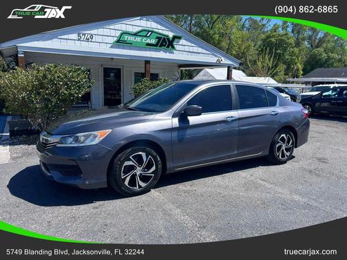 Modern Steel Metallic 2016 Honda Accord LX