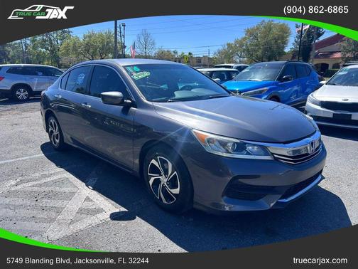 Modern Steel Metallic 2016 Honda Accord LX