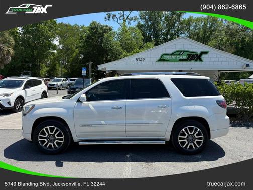 White 2014 GMC Acadia Denali