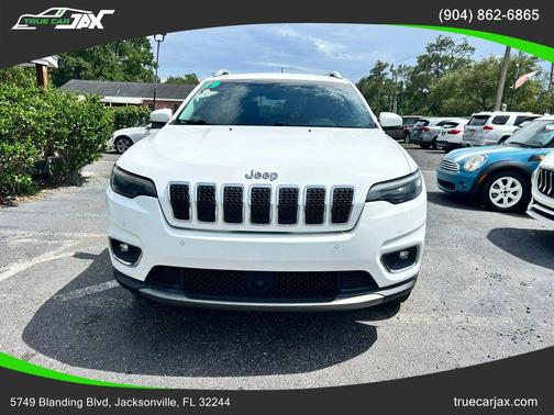 Bright White Clearcoat 2019 Jeep Cherokee Limited
