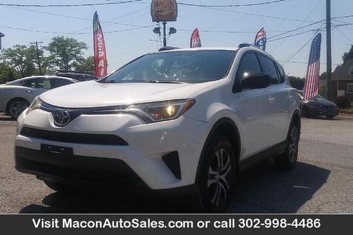 White 2016 Toyota RAV4 LE
