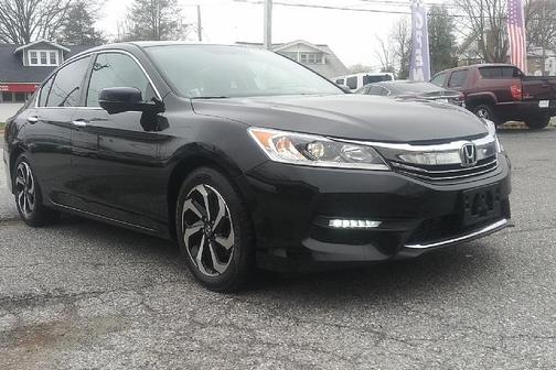 Black 2017 Honda Accord EX