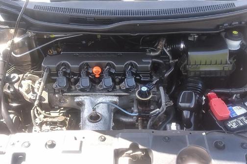 Gray 2013 Honda Civic LX