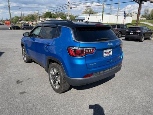 Laser Blue 2019 Jeep Compass Limited
