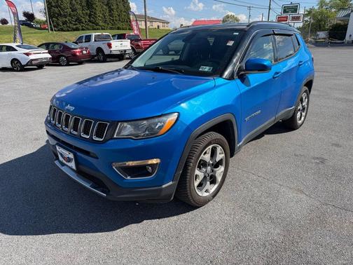 Laser Blue 2019 Jeep Compass Limited