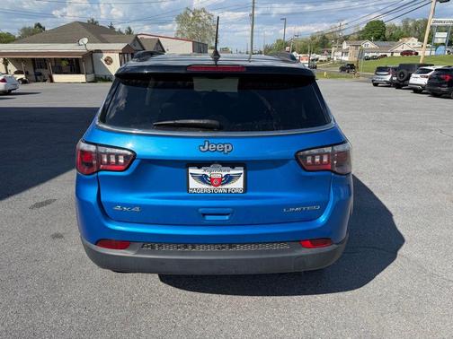 Laser Blue 2019 Jeep Compass Limited