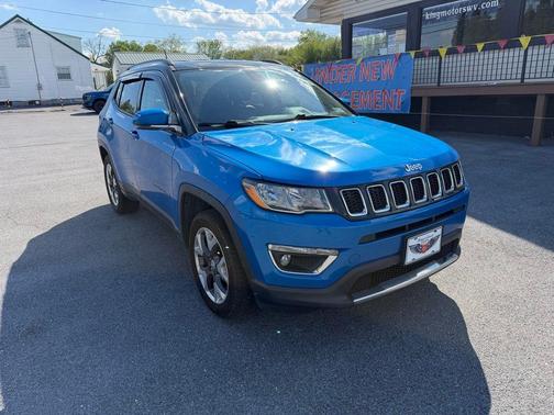 Laser Blue 2019 Jeep Compass Limited