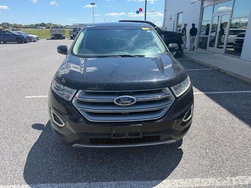SHADOW BLACK 2017 Ford Edge TITANIUM