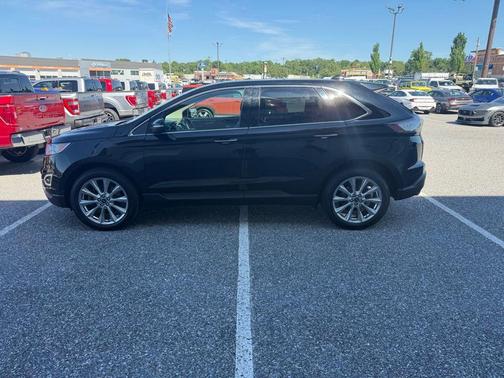 Shadow Black 2017 Ford Edge Titanium