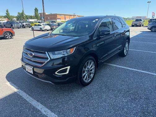 Shadow Black 2017 Ford Edge Titanium