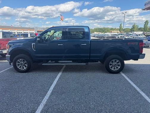 Blue 2019 Ford F-250 Lariat