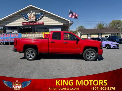 Red 2016 Chevrolet Silverado 1500 Custom