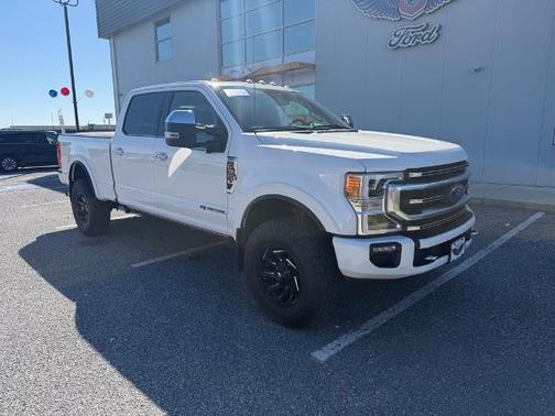 STAR WHITE 2020 Ford F-350 PLATINUM