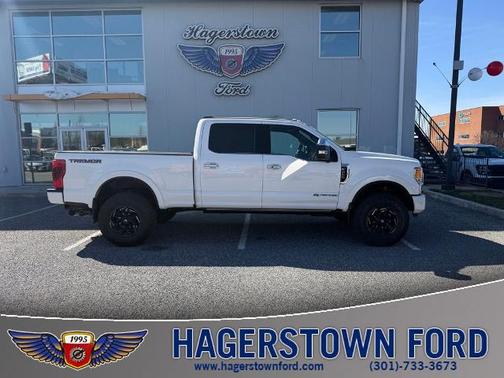STAR WHITE 2020 Ford F-350 PLATINUM