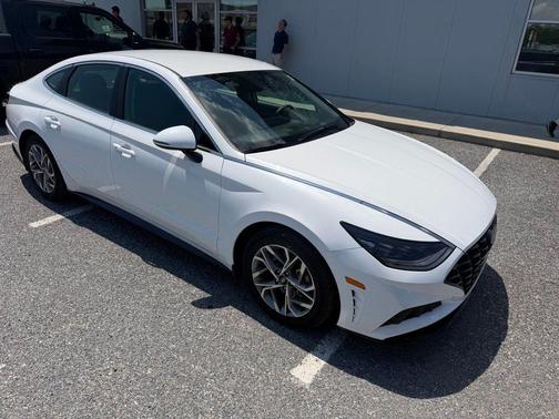 White 2023 Hyundai SONATA SEL